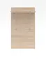 Garderobe - inkl. Sitzkissen, Riva Eiche Nachbildung, Kaschmir