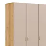 Drehtürenschrank Colorado - B. ca. 257cm, Nougat / Eiche furniert
