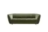 Sofa Hedda - 3-Sitzer, Chenille, Khaki