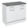 Unterschrank- B ca. 100 cm, Weiß, Matt