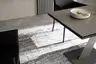Esstisch Iseo - LB ca. 140x80 cm, ausziehbar, Keramik, Grau