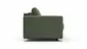 Sofa Nuoro - 2,5-Sitzer inkl. Schlaffunktion, Armlehne 1, Stoff, Olivgrün