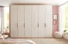 Drehtürenschrank - B. ca. 300 cm, Glastüren, Champagner