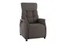 TV-Sessel MARLO - Aufstehhilfe, Relaxfunktion, Kopfteilverstellung, Stoff, Braunbeige