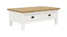 Couchtisch Louisiana - LBH ca. 70x120x45 cm, Weiß