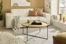 Couchtisch - BHT ca. 80x40x80 cm, Eiche massiv