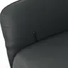Sessel Noto Relax II - Rückenlehne verstellbar, Leder, schwarz