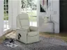 Fernsehsessel EM Mainz - Relaxfunktion 2-motorisch, Leder, beige