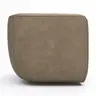Sessel Stormy - drehbar, Stoff, Rauchbraun