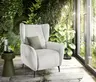 TV-Sessel - Relaxfunktion, Stoff, Hellgrau