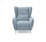 Sessel EILA - Stoff, Hellblau