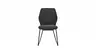 Stuhl Dinner - Stoff, Anthrazit