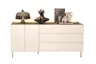 Sideboard - Kaschmir, Absetzung Eiche Bianco