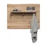Garderobenpaneel - B ca. 91 cm, Eiche Evoke Nachbildung