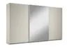 Schwebetürenschrank RIVASA- B ca. 361 cm, Champagner, Spiegel