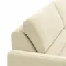 Ecksofa Valera - 3-Sitzer mit Ecke rechts inkl. Rückenlehne verstellbar, Stoff, Natur