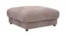 Hocker Juni - LB ca. 90x90 cm, Cord, Altrosa