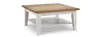 Couchtisch Louisiana - LBH ca. 95x95x45 cm, Weiß