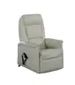 Sessel - Relaxfunktion, Leder, Kreide
