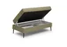 Megahocker - mit Stauraum, LB. ca. 140x80, Stoff, Olive