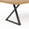 Esstisch Clifton - LB ca. 220x100 cm, Zerreiche massiv