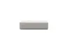 Hockerbank Cuneo - LB ca. 140x60 cm, Stoff, Hellgrau