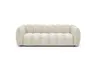 Megasofa  - 2-Sitzer, Stoff, Creme