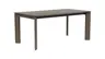 Esstisch Saratoga - ausziehbar, LB ca. 180x95 cm, Buche massiv, silbergrau geölt