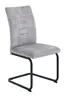 Freischwinger - Stoff, Vintage Silber