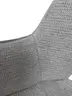 Armlehnstuhl MARESA - drehbar, Stoff, Silberfarben