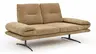 Sofa Lucero 2.0 - 2-Sitzer klein inkl. Rückenlehne, Stoff, Cognac