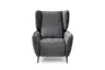 TV-Sessel - Relaxfunktion, Stoff, Dunkelgrau
