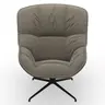 Sessel Unn - Stoff, Taupe