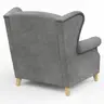 Sessel Mapleton - Stoff, Anthrazit
