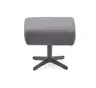 Hocker EILA - Stoff, Dunkelgrau