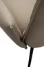 Armlehnstuhl MARCELLA - drehbar, Leder, Latte