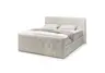 Boxspringbett- Liegefläche ca. 180x200 cm, Stoff, Creme
