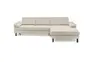 Ecksofa CALM MOVE - 2,5-Sitzer, Ecke rechts inkl. Schlaffunktion, Microfaser, Natur