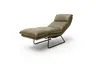 Liege Ferdinand - inkl. Relaxfunktion (motorisch), Leder, Olive