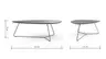 Couchtisch Fano - LBH ca. 121x75x38 cm, Fenix, Siena
