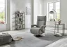 Sessel - Größe XS, Relaxfunktion, Stoff, Grau