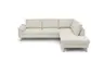 Ecksofa COOL - 2,5-Sitzer mit Ecke rechts, Stoff, Natur