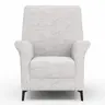 Einzelsessel Canterbury - Stoff, Offwhite