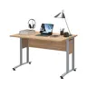 Schreibtisch- LB ca. 120x80 cm, Eiche Dekor