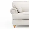 Sofa Mapleton - 3-Sitzer, Stoff, Creme