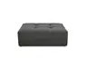 Hocker JANNI - Stoff, Grau