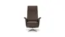 Relaxsessel Girona -  Relaxfunktion (motorisch), Leder, Dunkelbraun