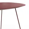 Ecktisch Fano - LBH ca. 59x50x55 cm, Fenix, Bordeaux