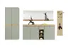 Garderobe - Schilfgrün, Artisan Eiche Nachbildung