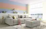 Big Sofa JOVIN - Stoff, Hellgrau